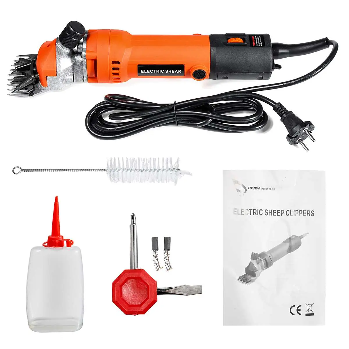 1200W 110V/220V 6 Gears Speed Electric Sheep Goat Shearing Machine Clipper Farm Shears Cutter Wool Scissor Cut Machine