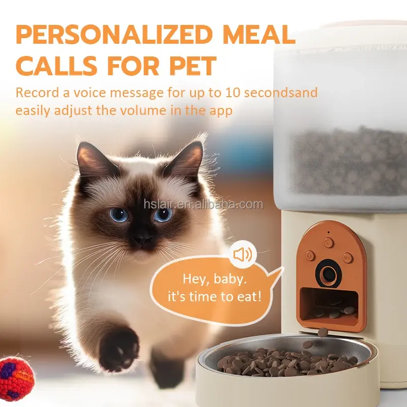 Oem Pet Supplies App Wifi Dog Cat 2 In 1 Food Dispenser Feeder Water Dispenser Smart Automatic Pet Feeder
