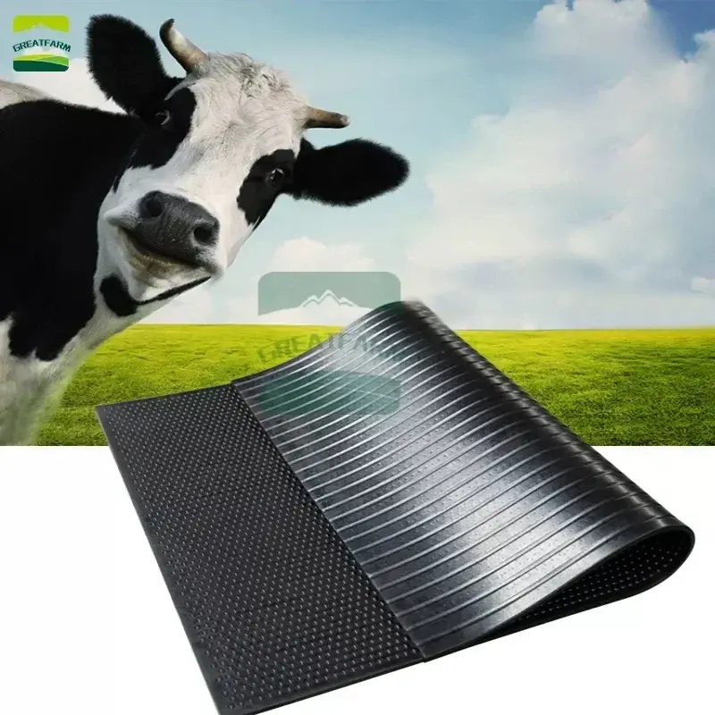 Cow farm rubber mat Horseshoe Polka Dot Rubber Non-Slip Mat cattle rubber pad