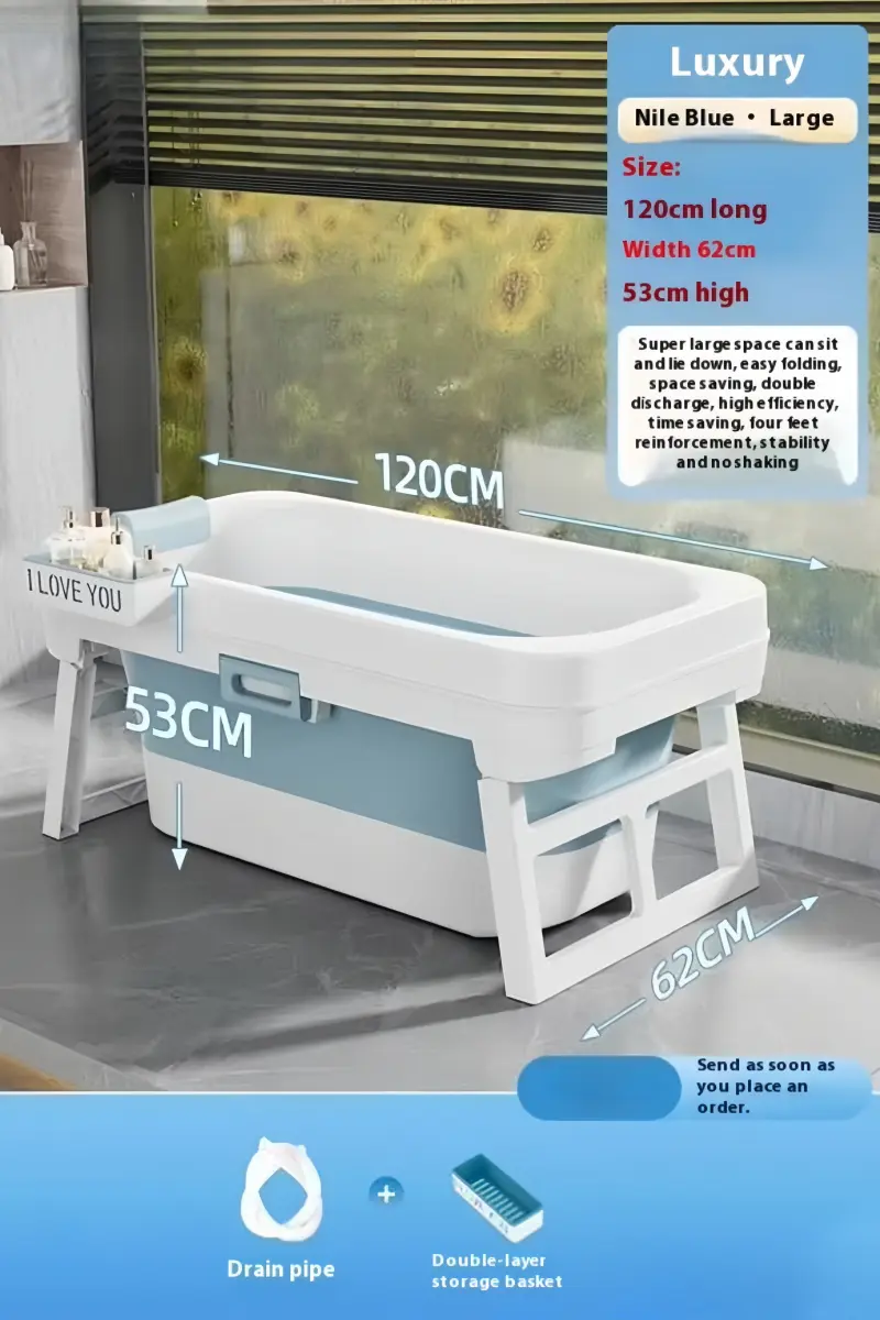 Foldable Pet Cat and Dog Bathtub