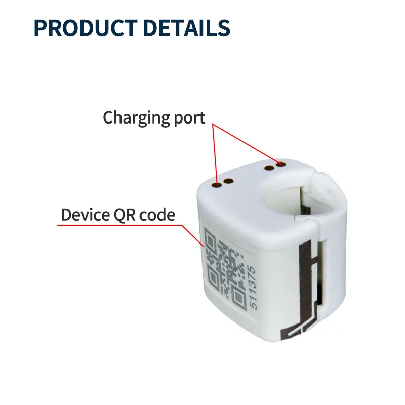 GPS Tracker Ring IP67 Waterproof 2G Network GSM GLONASS Mode for Birds and Pigeons