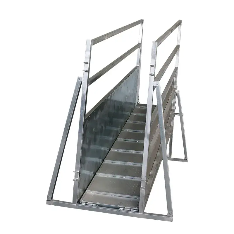 3.6m Cattle Loading Ramp Height Adjustable