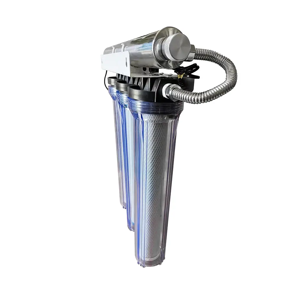 Ague whole house clear water filter cartridge housing transparent system sediment water filter system for water treatment