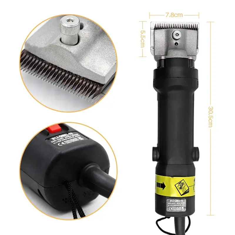 Electric Horse Hair Clipper Professional Electric Animal Horse Hair Shearing Machine Livestock Horse Hair Cutting Machine