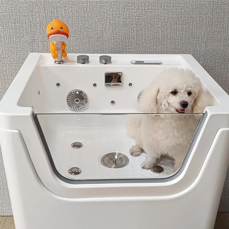Large and Small Cat Wash Home Pet Bathtub Dog Bathtub Cat and Dog Universal Surfing Massage Special Bath SPA Bathtub