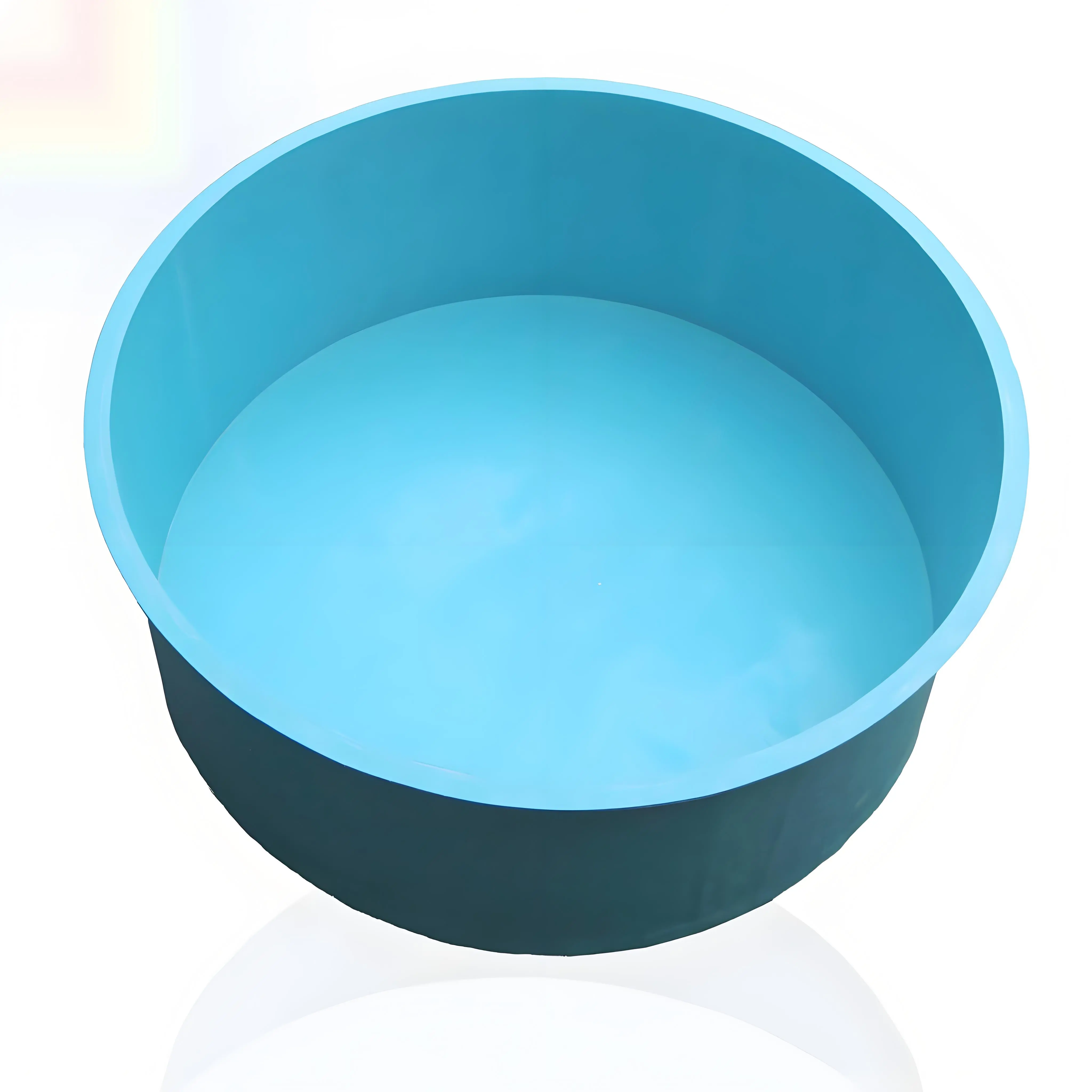 Customized size Large Rotundity Fiberglass Fish Tanks Fish Farming Tank  Environmental Protection