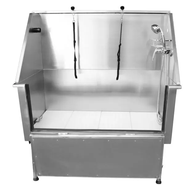 Stainless Steel Pet Groom Tub Washing Bathing Small Size Dog Grooming Bathtub