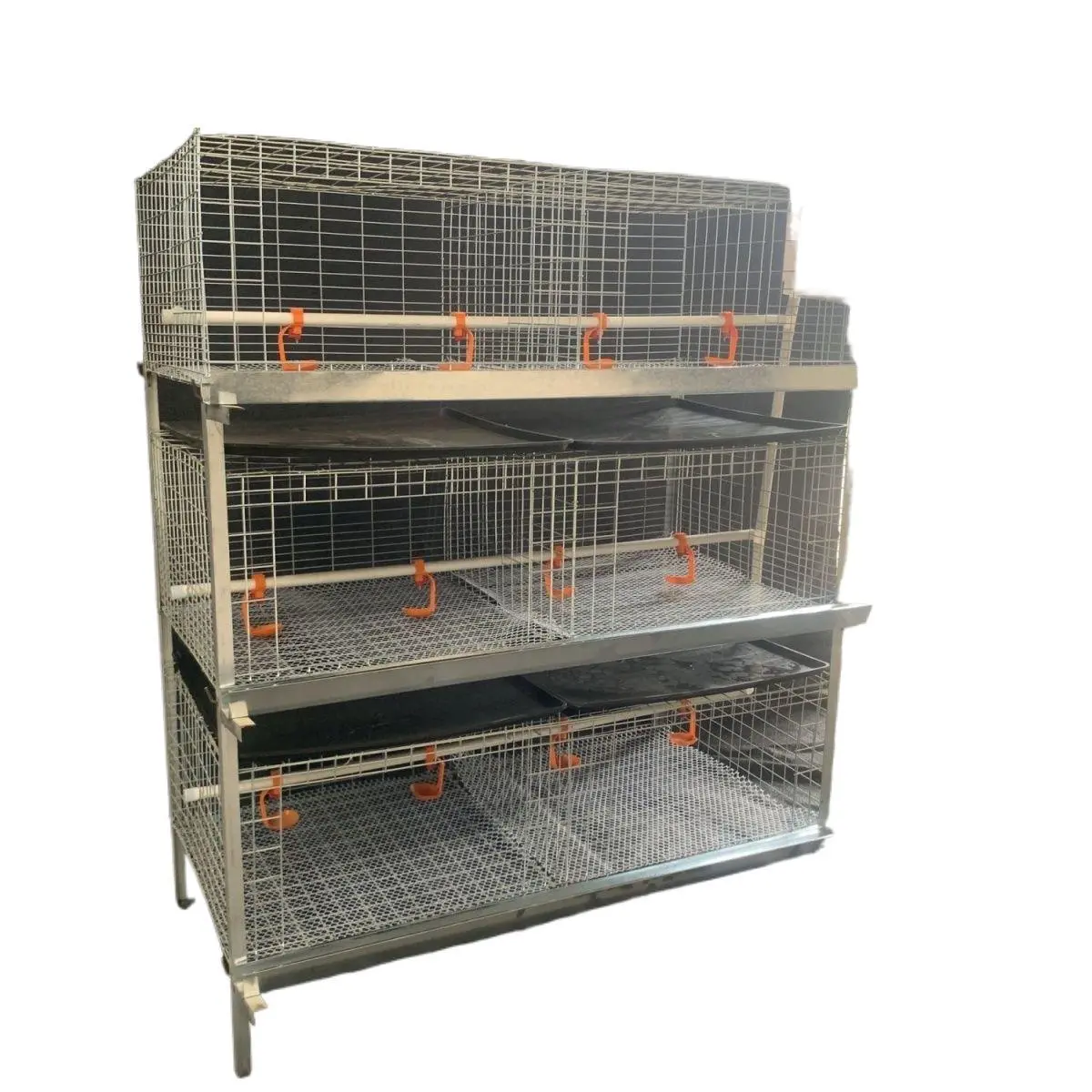 Chicken cage breeding cage Three-layer three-dimensional broiler cage Automatic manure cleaning Broiler cage Broiler cage