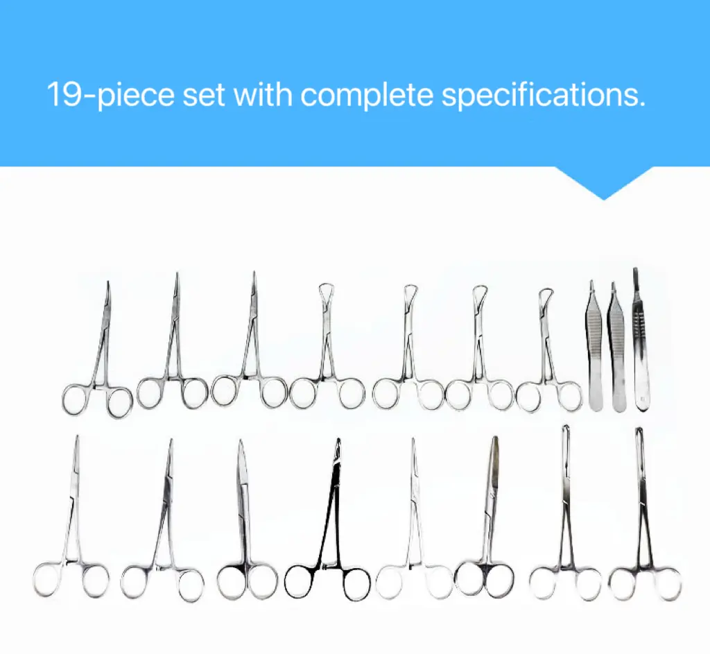 Veterinary Surgery Soft Tissue Instrument Set Comprehensive Kit for Veterinary Surgical Procedures
