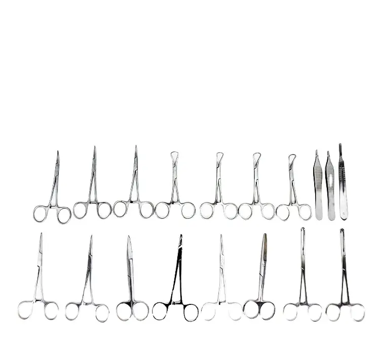 Veterinary Surgery Soft Tissue Instrument Set Comprehensive Kit for Veterinary Surgical Procedures