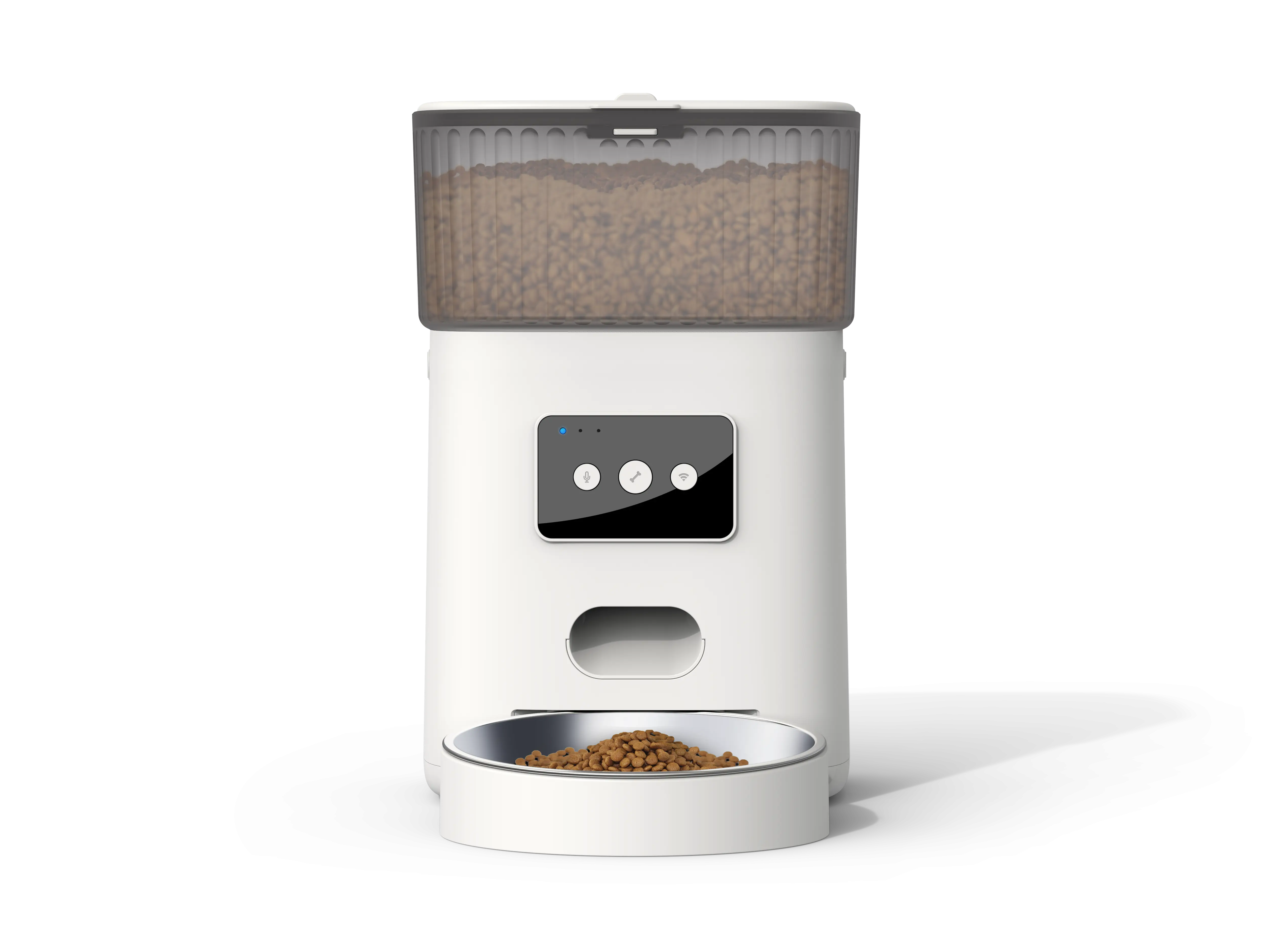 New Design Automatic Cat Food Water Dispenser Set Gravity Pet Self Feeder for Indoor Small Medium Cats Dogs