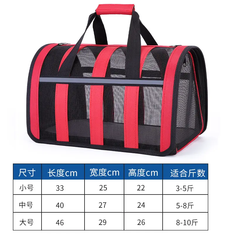 High Quality Factory Customized Boutique Cat Travel Dog Carrier Shoulder Pet Bag