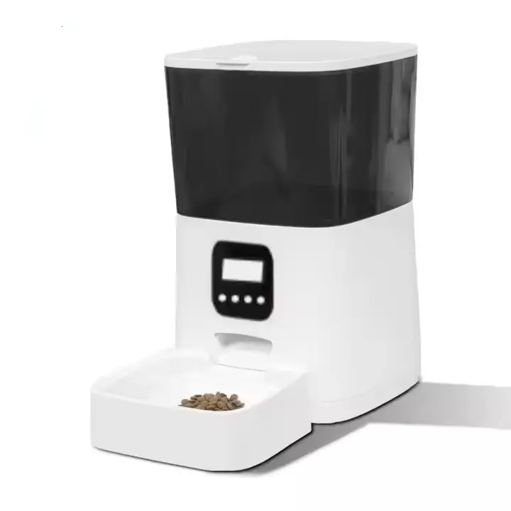 OEM Smart Pet Feeder with WiFi Gravity Food or Water Dispenser Battery Operated Leak Proof and Automatic for 2 Cats or Dogs