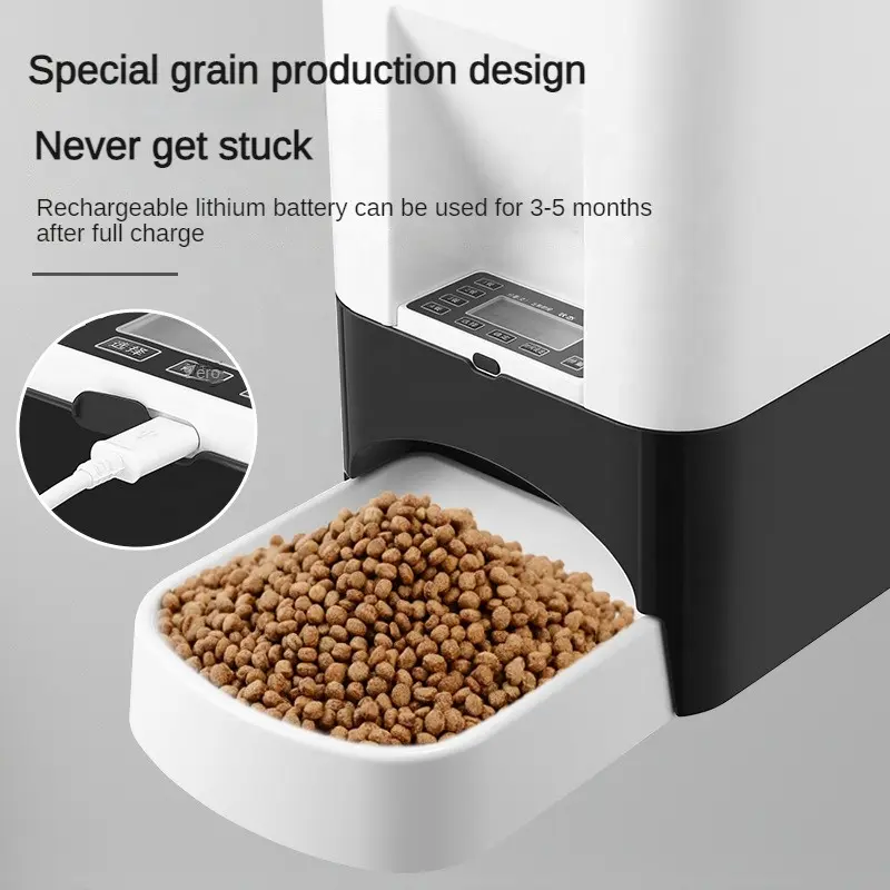 New Automatic Pet Feeder 14l Capacity Smart Pet Food Dispenser Automatic Dog Cat Feeder