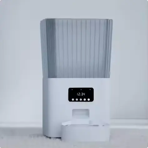 5L Large WiFi Control Cat Food Dispenser  Smart Automatic Pet Feeder With Camera Live Streaming Video Call Supported