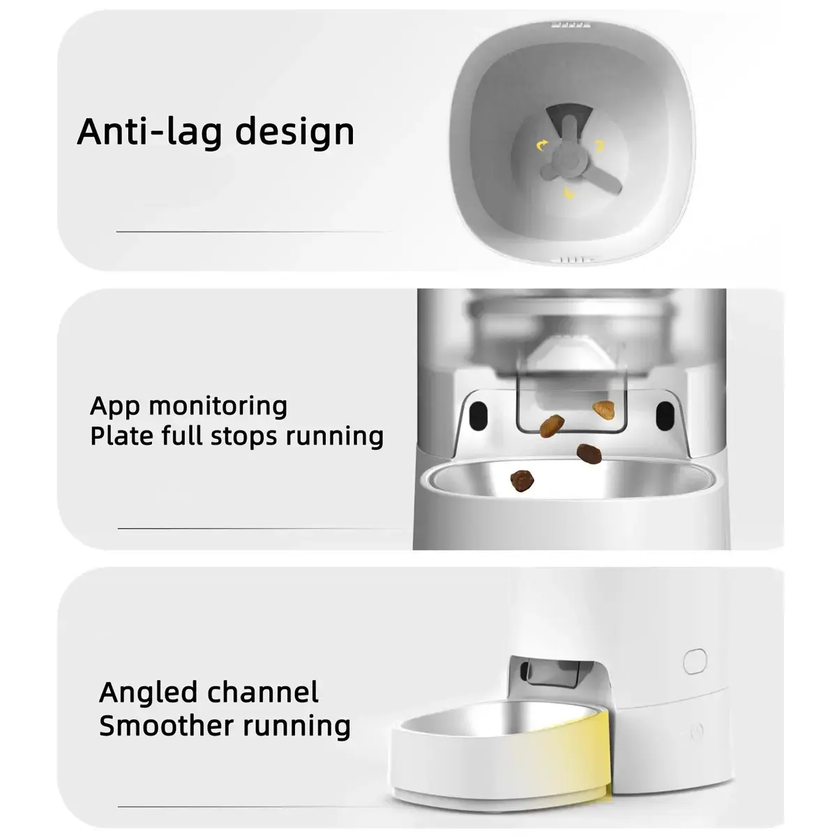 2024 Hot Sale 3.5L Automatic Dog Feeder Smart Pet Food Dispenser for Dog Bowls Timer Pet Feeding Cat Feeder