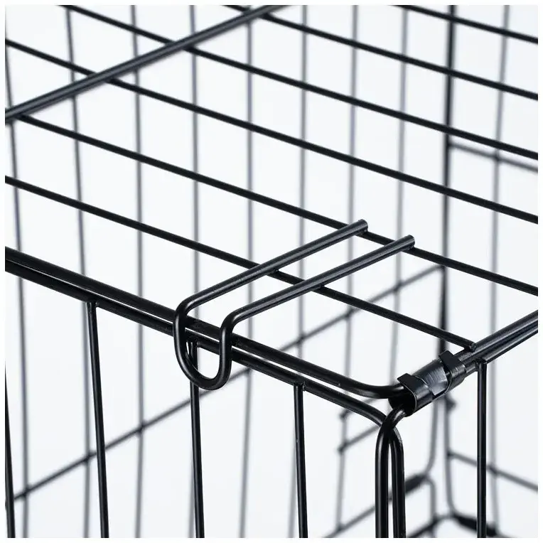 Foldable Double Door 304 Stainless Steel XL XXL Pet Breeding Crates High Quality Large Dog Cages