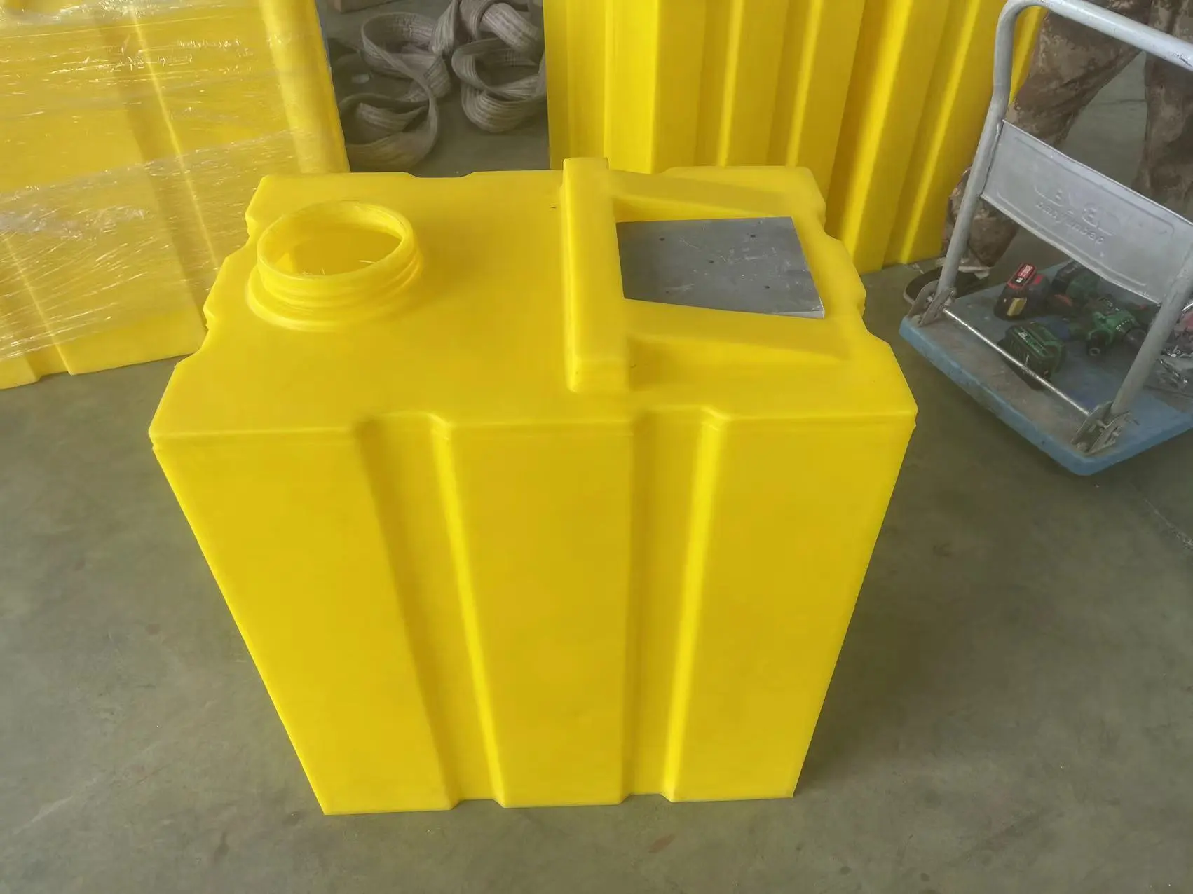 Horizontal Water tank  Rectangular Storage Water PE  PP Square Plastic Tank Portable Fish Container
