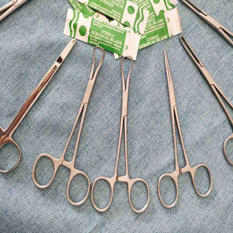 Veterinary Surgery Kit Pet Vet Small Animal Soft Tissue Veterinary Surgical Instruments Set