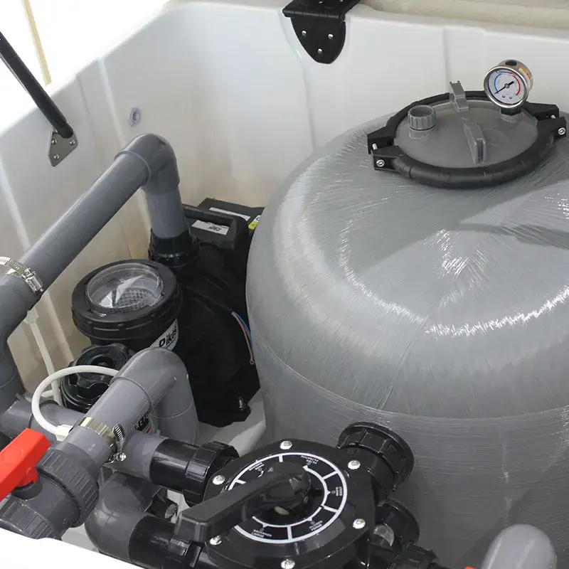 Inground Swimming Pool Fiberglass Filtration System  Pool Filters