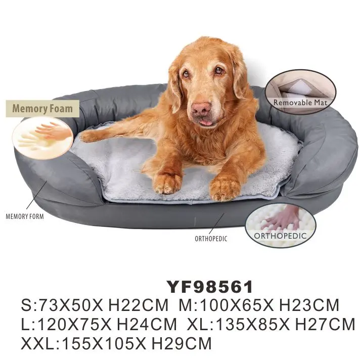 Petstar Waterproof Large Washable Removable Dog Cat Bed