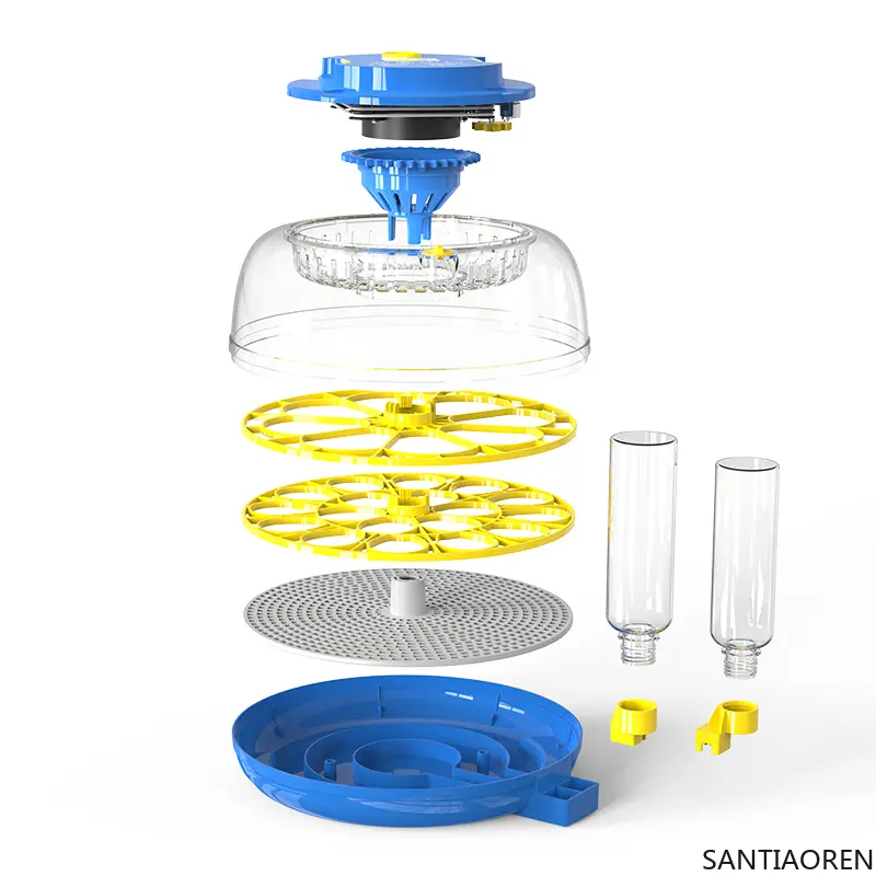 Mini 18 Egg Incubators Chicken Incubators Hatching Eggs Dual Power Egg Incubator