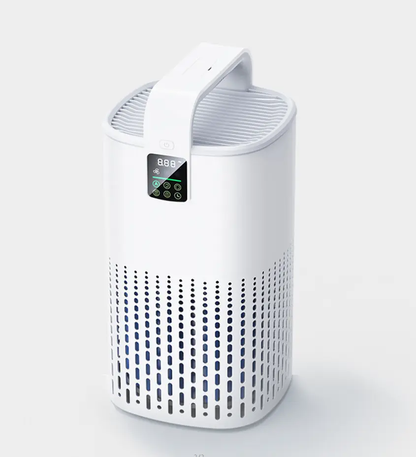 Portable Intelligent 24-Hour Automatic Induction Air Purifier 360-Degree Odor Removal for Pets Household Office Other Occasions