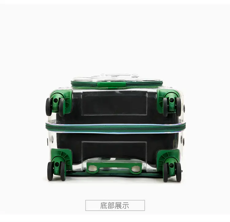 Pet Carrier on Wheels Pet Trolley Carry Bag Airline Approved Pet Cabin Travel Bag Dog Carrier Travel Trolley