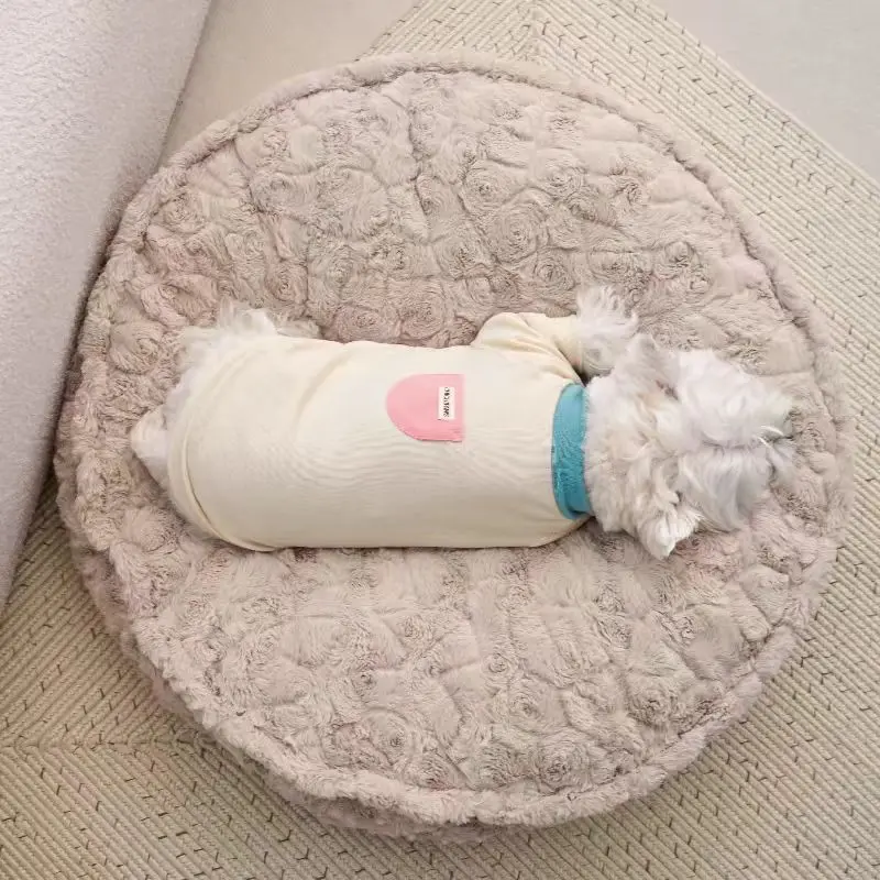 Cloud nest deep sleep dog kennel autumn and winter warm winter dog bed pet mat removable and washable