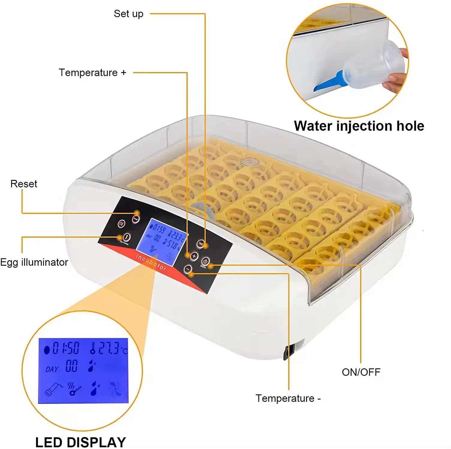 Hot Sale Fully Automatic Multi-Layer Egg Incubator New Condition Hatching Machine for Chicken