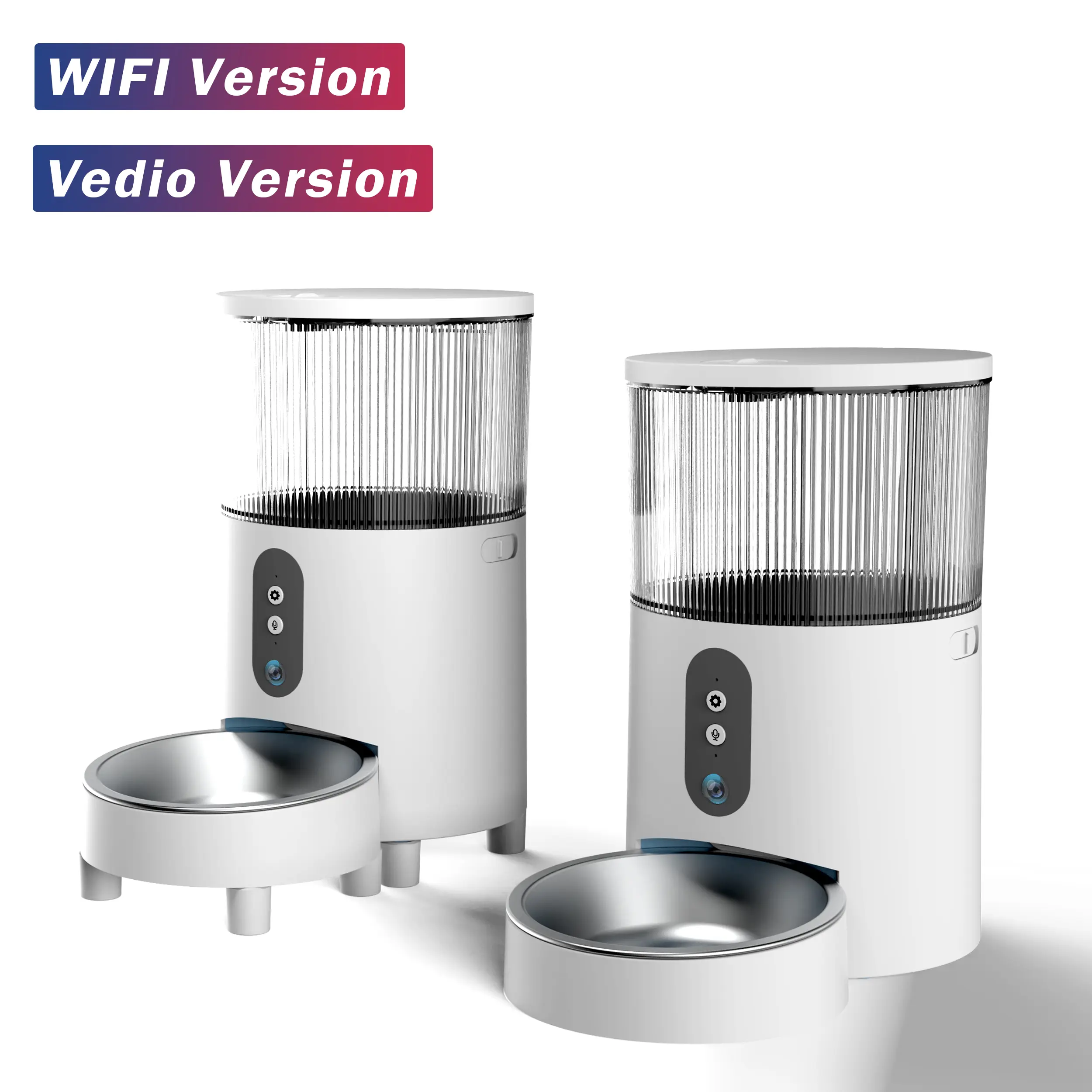 OEM 3L Automatic Timed Pet Feeder Wifi Cat Dispenser With Camera Smart Feeder Pet With App for Dogs and Cats