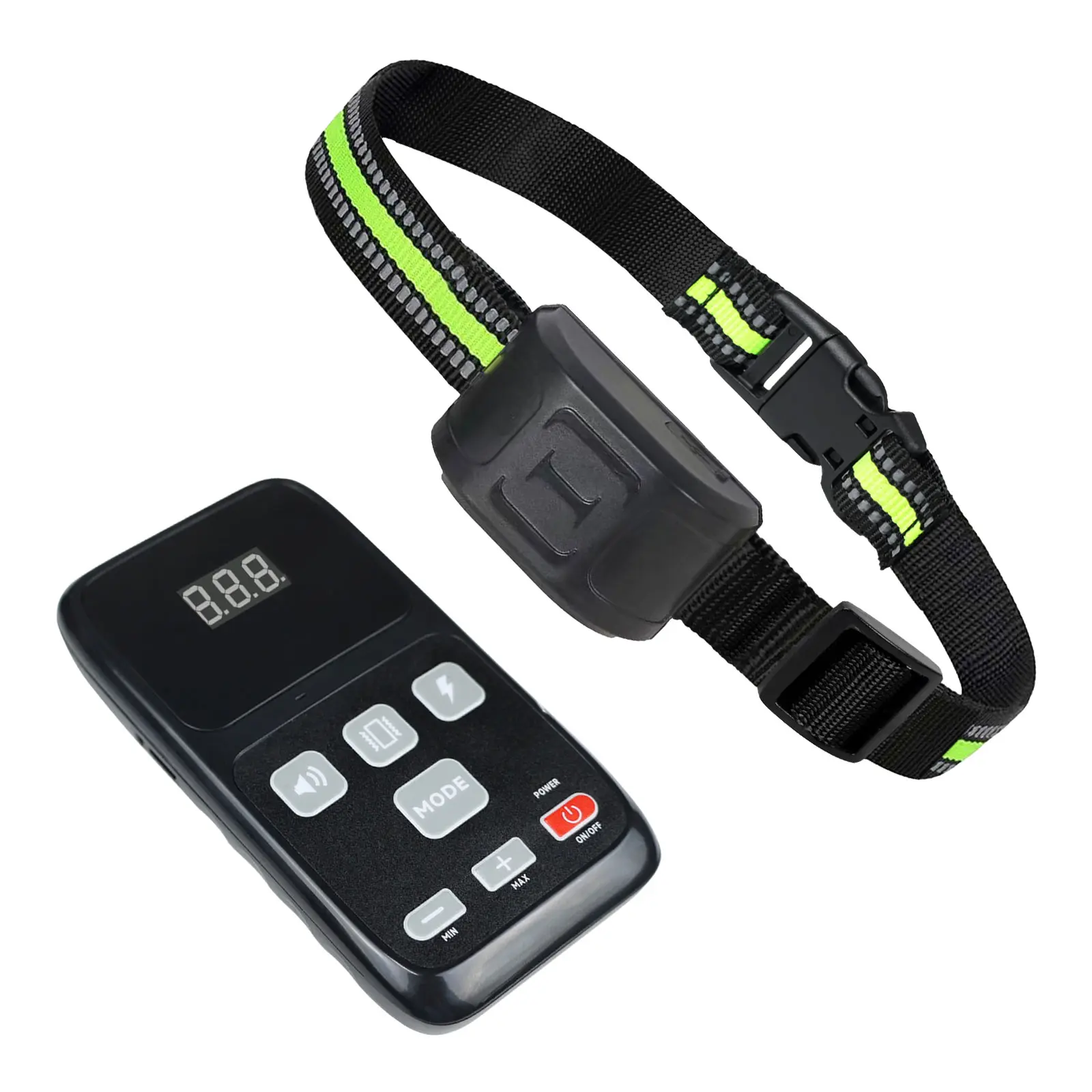 Dog Remote Dog Training Collar With Vibration Training Touch Warning Stop Barking Ring 150m Set Light Electronic Fence