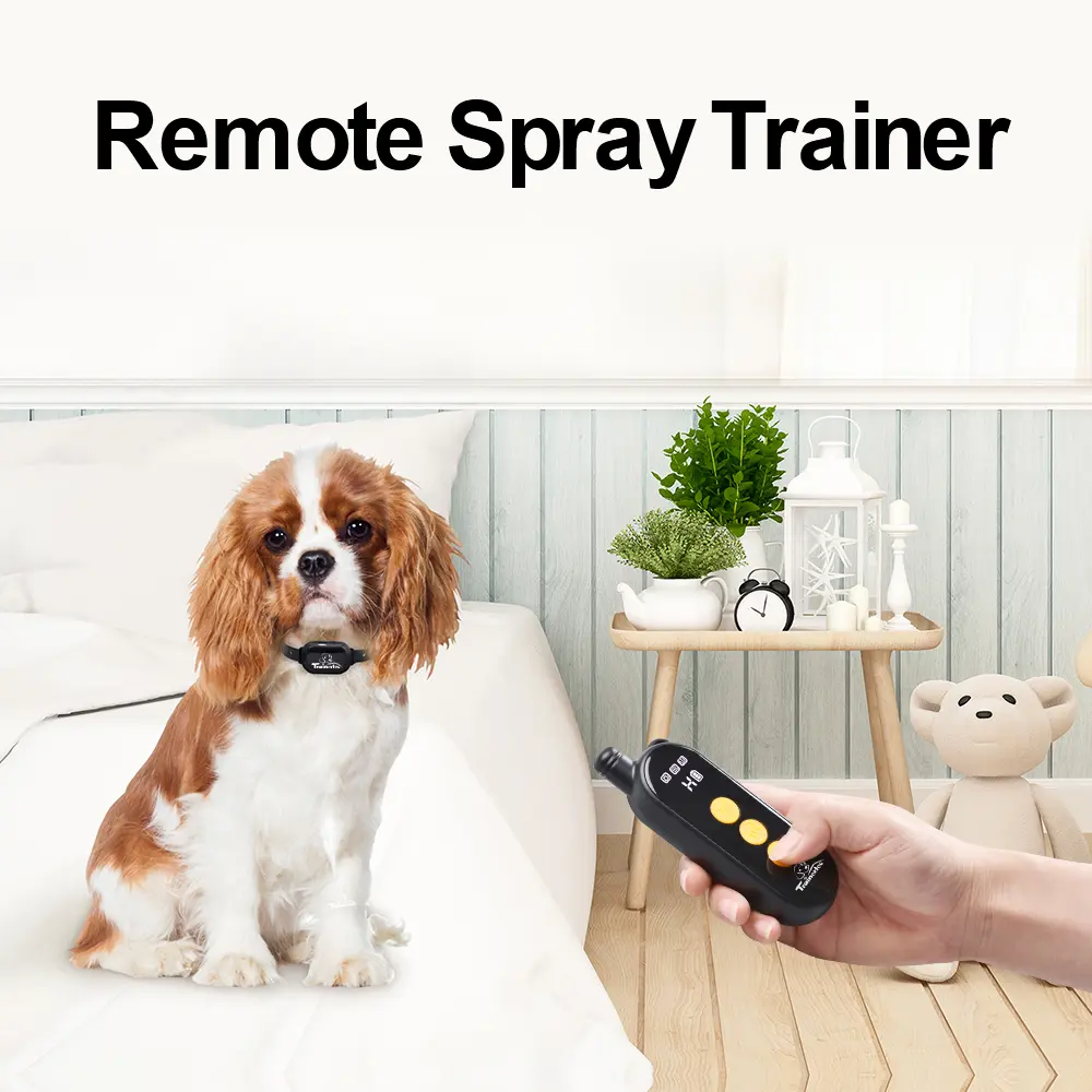 Top Seller Refill Gas Cylinder Automatic Spray Anti-Bark Collar Dog Bark Training Collar