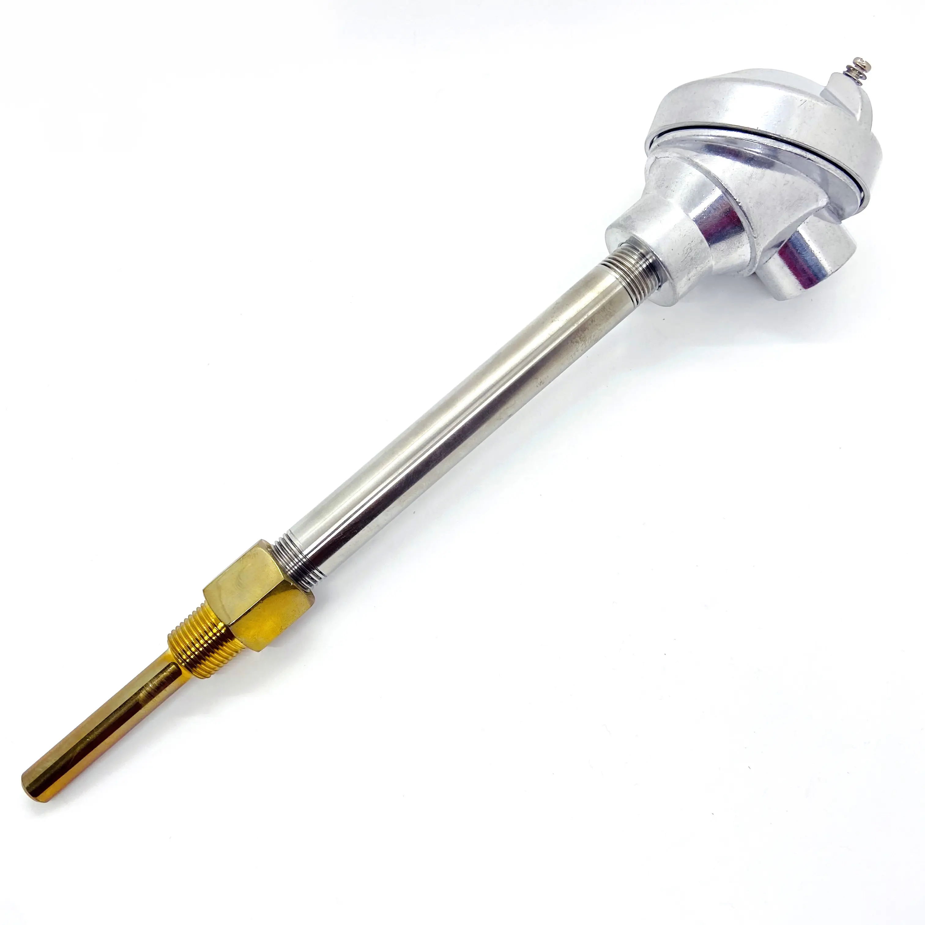 High-precision Digital Display Industrial Thermometer K-type Temperature Sensor Protection Tube Thermocouple