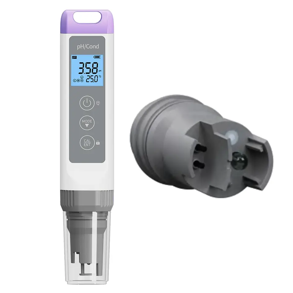 Pocket pH and EC Meter for Quick Water Quality Analysis