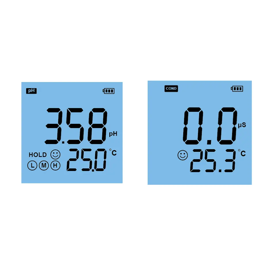 Pocket pH and EC Meter for Quick Water Quality Analysis