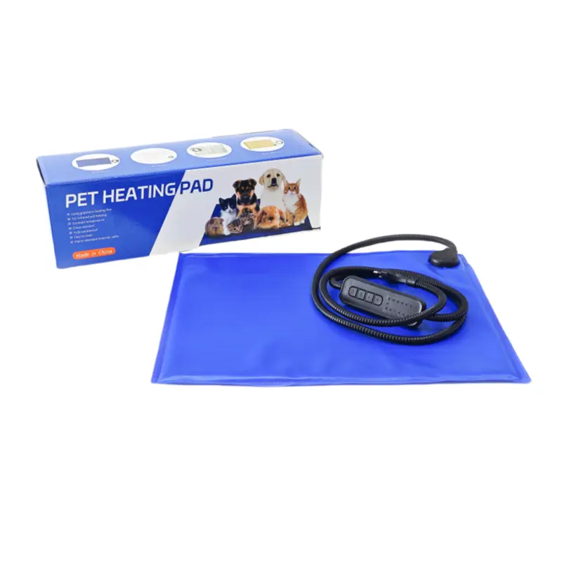 65*120 cm PVC Electric Heat Mat Modern Timing Temperature Setting for Rabbit/Guinea Pig/Hedgehog Outdoor Dog House Safe Durable
