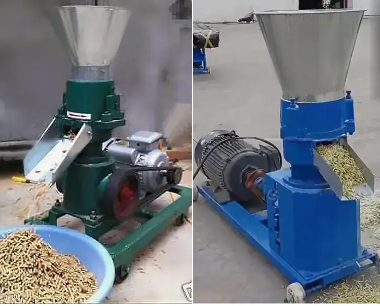 Home Use Small Animal Feed Processing Machine Feed Wood Pellet Chicken Food Making Machine Animal Feed Pellet