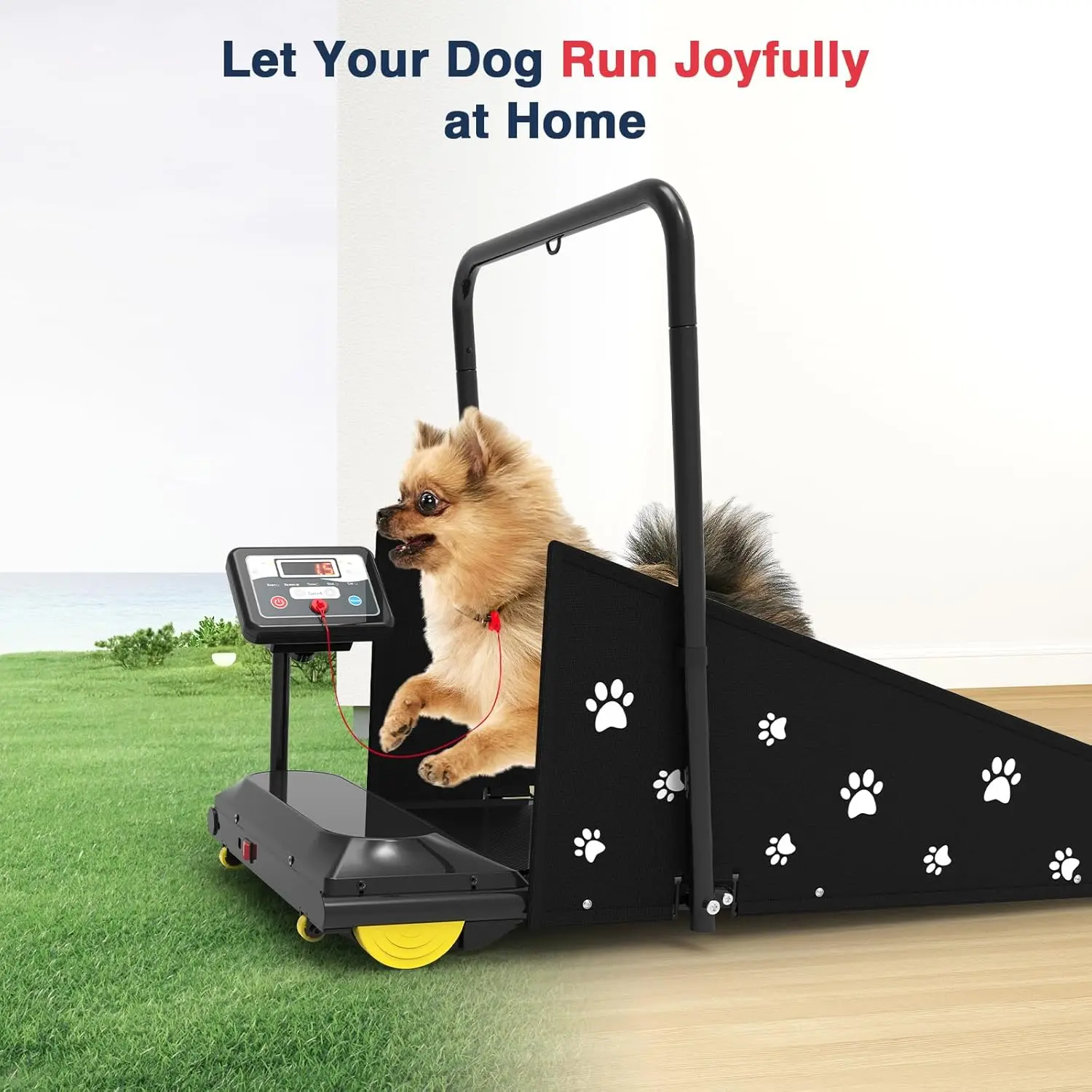 High Quality Exercise Indoor Animal Use LCD Display Foldable LED Display Dog Treadmill Pet Walking Pad for Pet