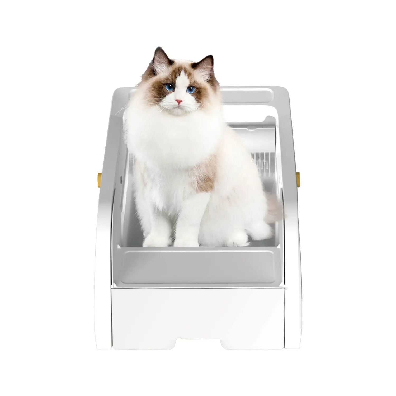 APP automatic smart cat litter box large semi-closed drawer free of shoveling feces and splash-proof cat toilet