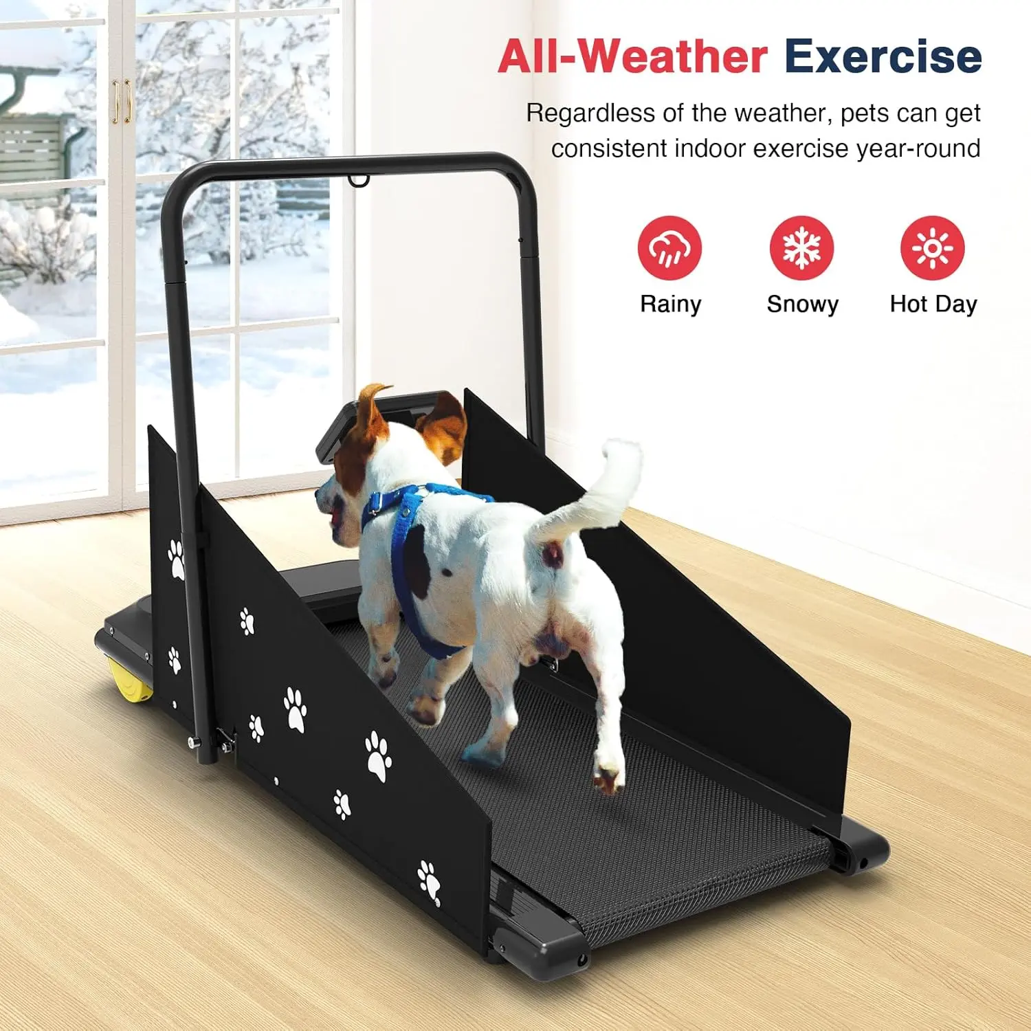 High Quality Exercise Indoor Animal Use LCD Display Foldable LED Display Dog Treadmill Pet Walking Pad for Pet