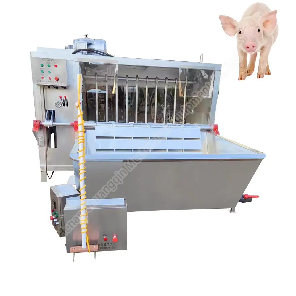 Pig slaughtering cradle slaughtering a pig pig slaughter hooks