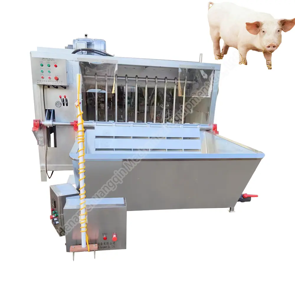 Pig slaughtering cradle slaughtering a pig pig slaughter hooks
