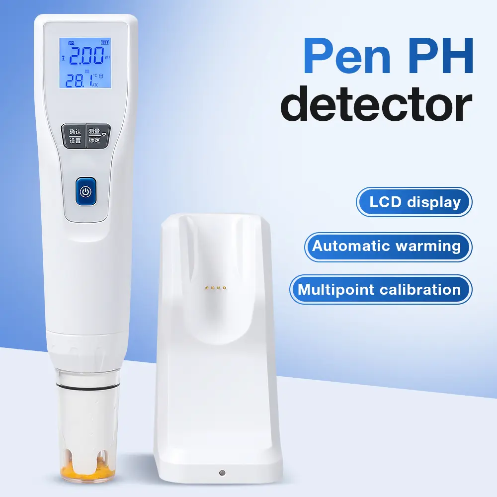 Factory Wholesale Professional pH Water Quality Tester Acidometer Portable Pen Type pH Acidity Meter for Aquarium Acidimeter
