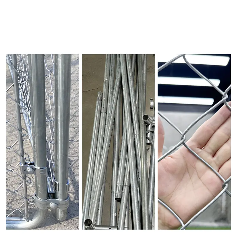 Hot Sale Durable Metal Dog Cage for Large Dogs Outdoor Kennel with Heavy Duty Design Factory Direct Supply