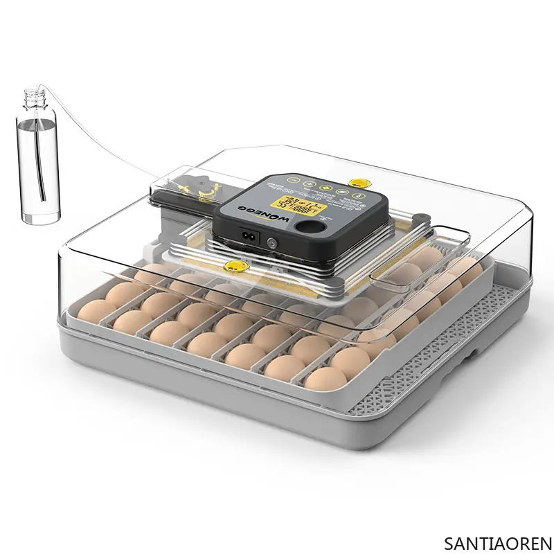 HHD Newest Fully Automatic Controlled 48 Pro Eggs Capacity Dual Power Egg Incubator for Sale