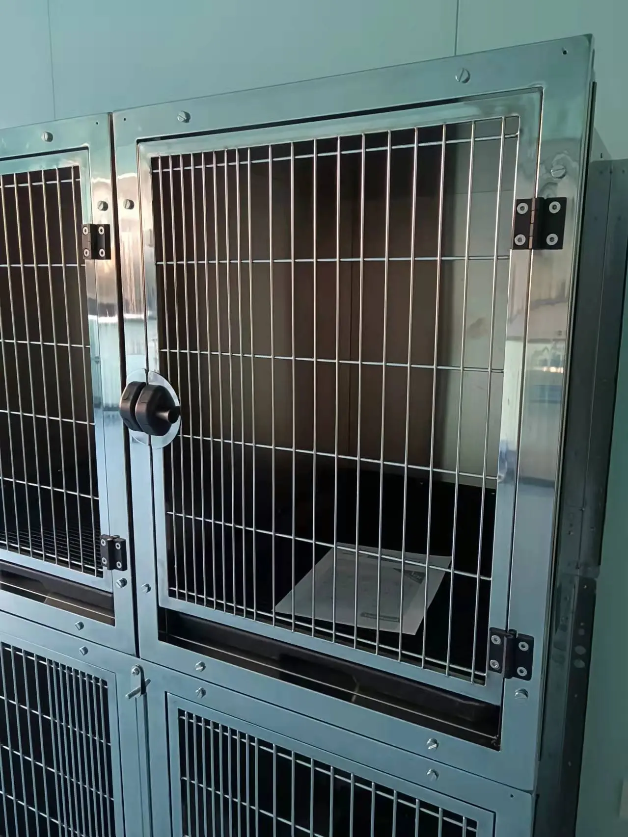 Veterinary Cages Professional Veterinary Equipment Stainless Steel Kennel Dog Veterinary ICU Cage