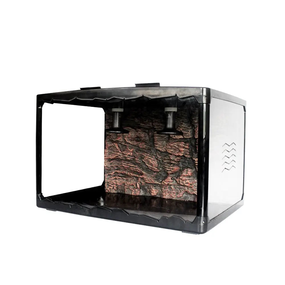 Acrylic  Glass Reptile Terrarium Knock-Down Reptile Tank for Lizard Chameleon Tortoise