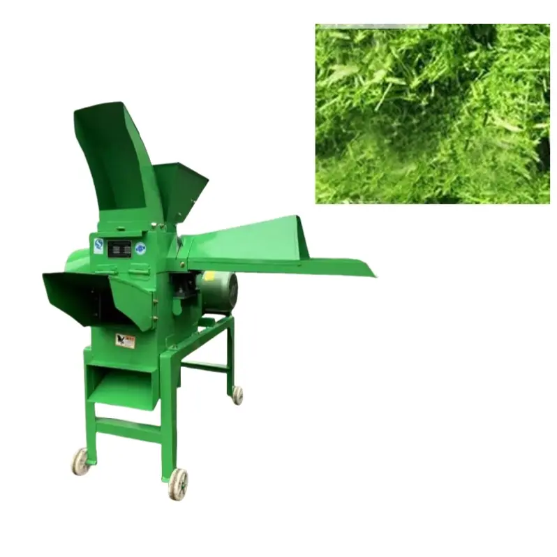 Innovative Electric Feed Processor for Dry & Wet Feed Straw Shredding & Mowing Ideal for Poultry Farms