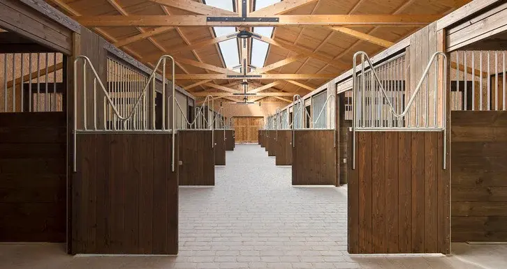 Great house for penned horses High standard high quality horse fencing 12ft 13ft custom sizes available horse fence metal